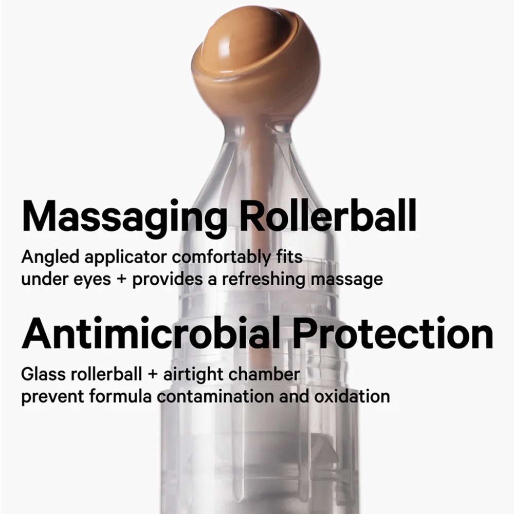 A 99 percent natural, light-coverage concealer